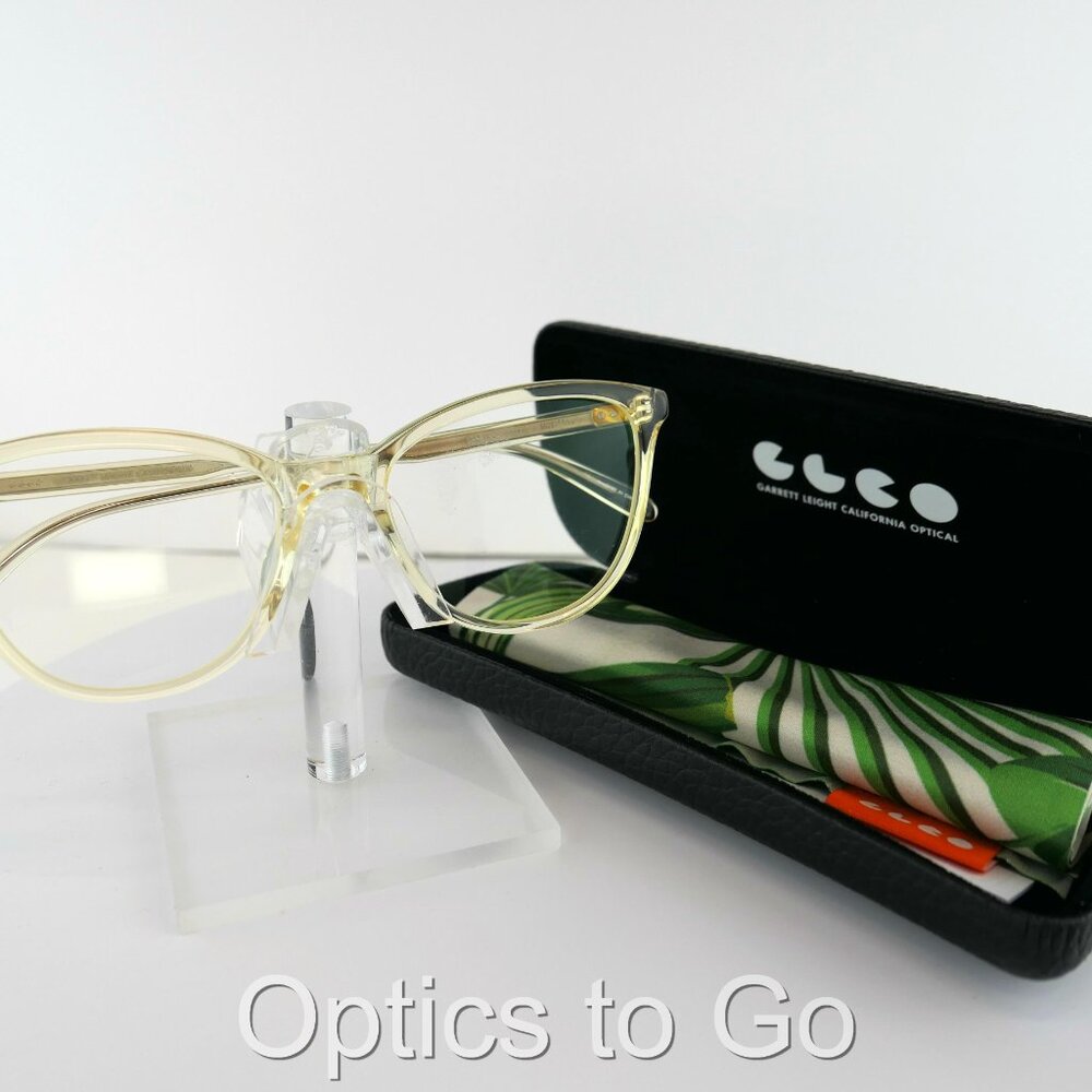 GARRETT LEIGHT STAR  PURE GLASS CATEYE  51-19-140